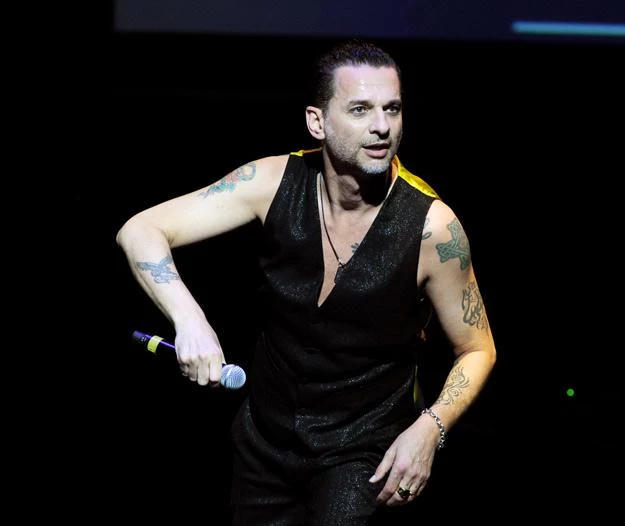 Dave Gahan, wokalista Depeche Mode - fot. Kevin Winter