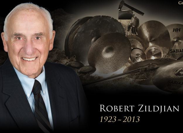 Robert Zildjian w lipcu skończyłby 90 lat