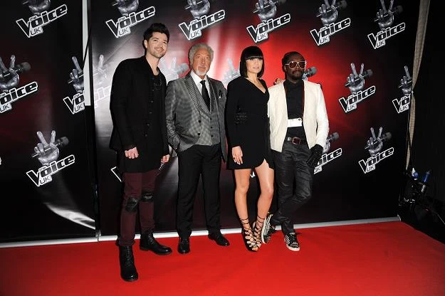 Jurorzy brytyjskiego "The Voice" (Danny O'Donoghue z lewej) fot. Eamonn McCormack Jurorzy brytyjskiego "The Voice" (Danny O'Donoghue z lewej) fot. Eamonn McCormack