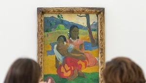 obraz "Nafea Faa Ipoipo" (w języku tahitańskim "Kiedy mnie poślubisz?") powstał w 1892 roku