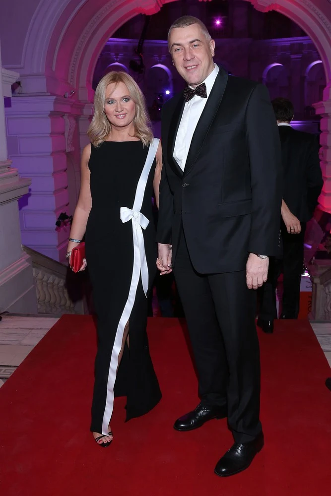 Roman Giertych z żoną