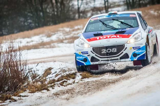 Załoga Craig Breen / Scott Martin  na trasie rajdu