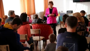 Polacy ewakuowani z Donbasu w Ośrodku Caritas Archidiecezji Warmińskiej w Rybakach