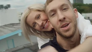 Ellie Goulding i Calvin Harris w teledysku "I Need Your Love"