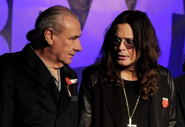 Bill Ward i Ozzy Osbourne rozmawiają o "małych żółtych cholerstwach" fot. Kevin Winter