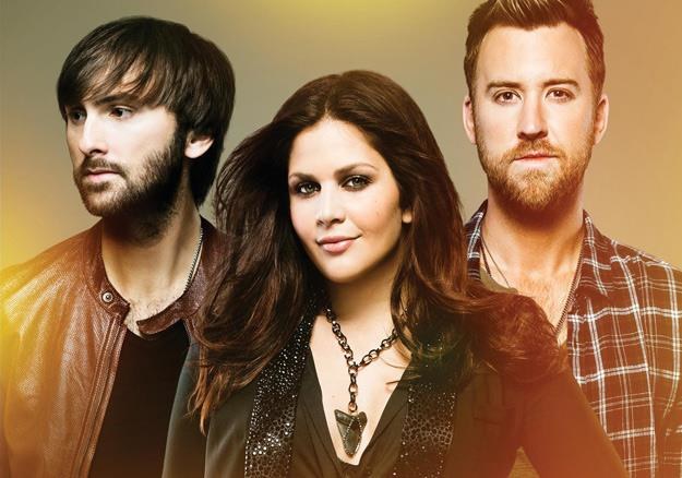 Lady Antebellum na okładce albumu "Golden"