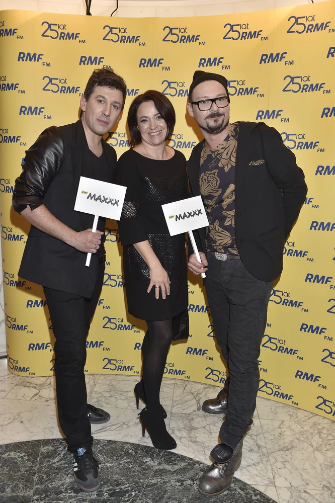 Maciej Rock, Ewa Drzyzga i Irek Jakubek Maciej Rock, Ewa Drzyzga i Irek Jakubek