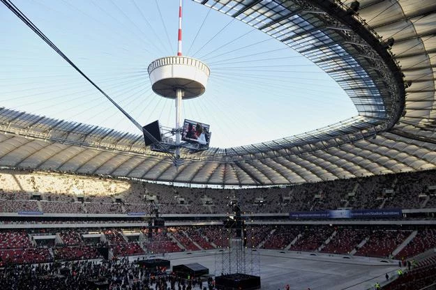 Na czas festiwalu stadion zamieni się w gigantyczną halę