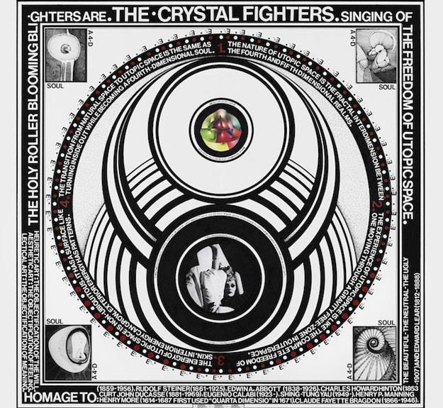 Okładka albumu "Cave Rave" Crystal Fighters