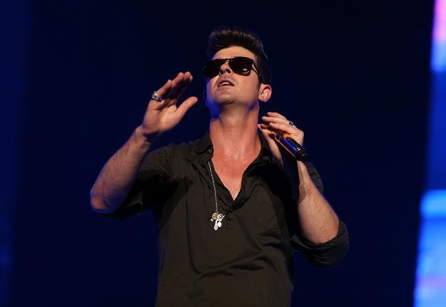 Robin Thicke Numerem Jeden w Wielkiej Brytanii fot. Christopher Polk