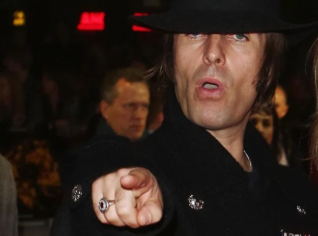 Liam Gallagher: "Trzymaj z dala ode mnie te orzeszki!" fot. Gareth Cattermole