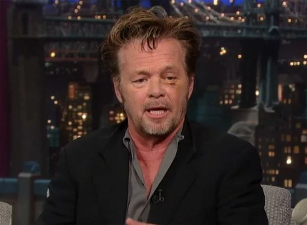 John Mellencamp ze "śliwą" pod okiem