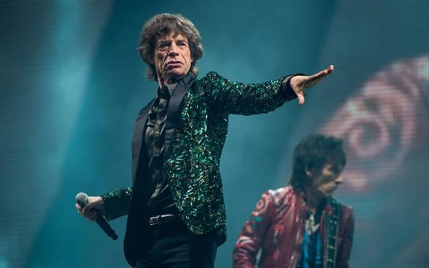 Mick Jagger (The Rolling Stones): "Stop! Gdzie jest położna?" fot. Ian Gavan