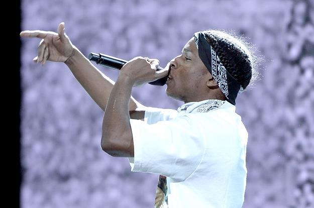 A$AP Rocky: Damski bokser? fot. Kevin Winter