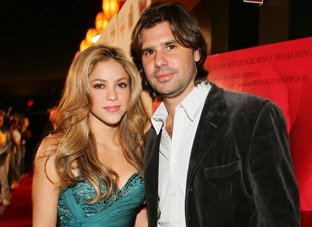 Shakira i Antonio de la Rua w 2007 roku - fot. Ethan Miller