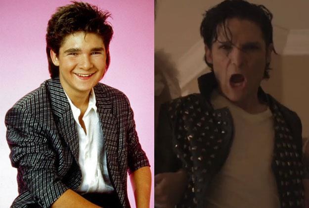 Corey Feldman kiedyś i dziś: Wskaż różnice