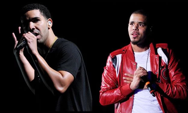 Drake i J. Cole nie popisali się (fot. Kevin Winter)