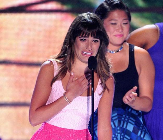 Lea Michele podczas Teen Choice Awards 2013 (fot. Kevin Winter)