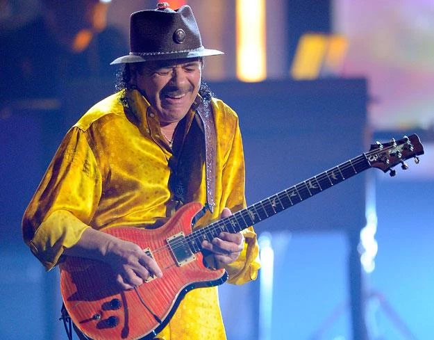 Carlos Santana zasnął za kierownicą fot. Kevork Djansezian