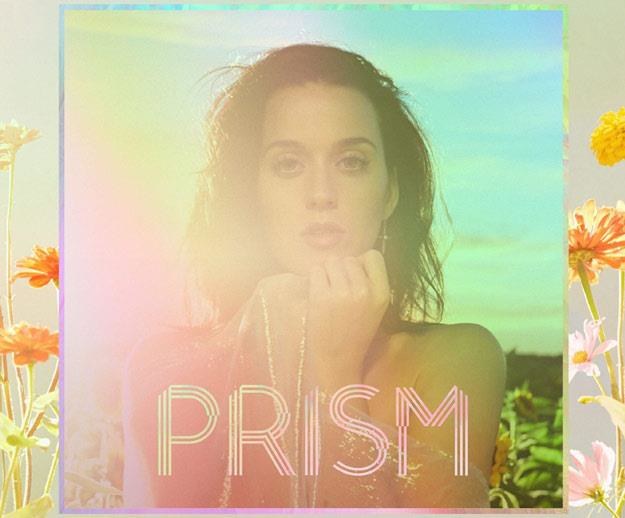 Jaśniejąca okładka albumu "Prism" Katy Perry