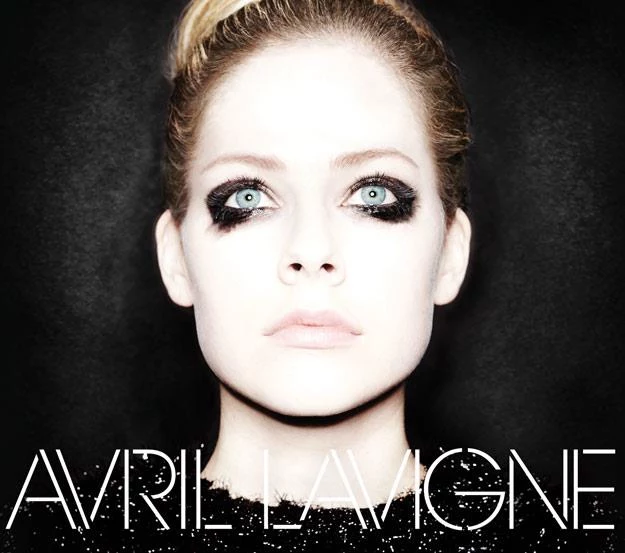 Avril Lavigne na okładce albumu "Avril Lavigne"