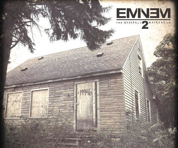 Okładka albumu "The Marshall Mathers LP 2" Eminema