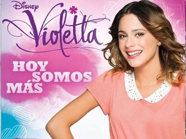 Violetta na okładce albumu "Hoy Somos Mas"