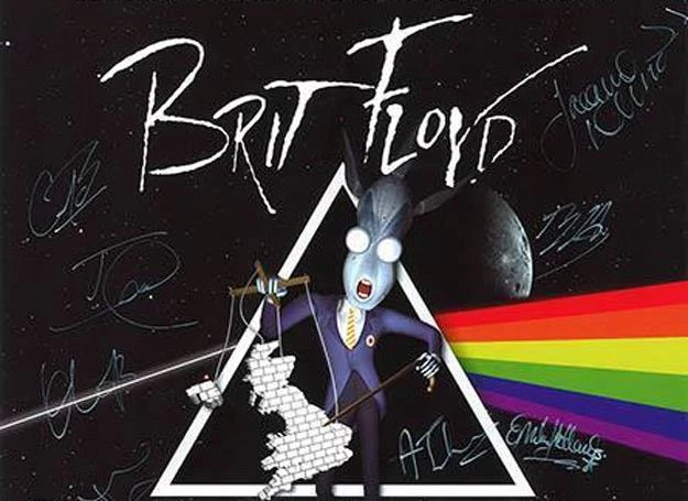 Plakat reklamujący światową trasę "P-U-L-S-E 2013" Brit Floyd