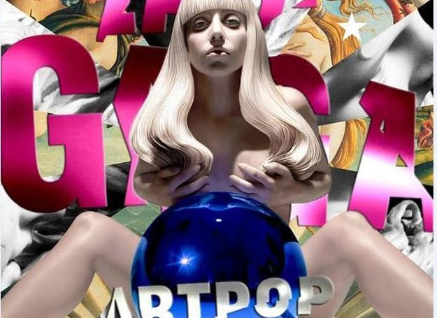 Lady Gaga na okładce płyty "Artpop"