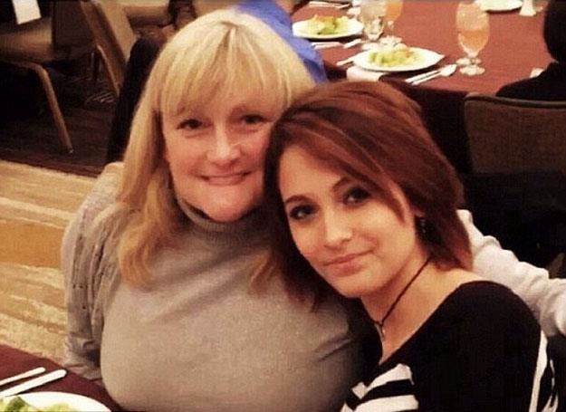 Paris Jackson z matką Debbie Rowe