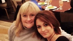 Paris Jackson z matką Debbie Rowe