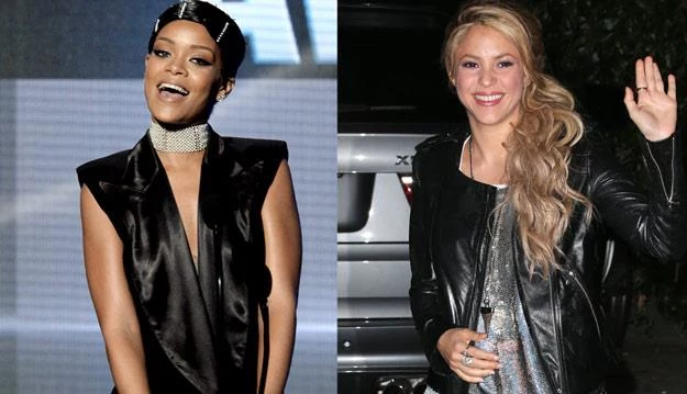 Rihanna i Shakira planują wspólny szturm na listy przebojów Rihanna i Shakira planują wspólny szturm na listy przebojów