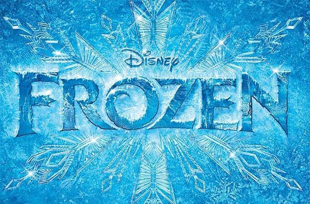 Okładka albumu "Frozen" wydanego przez wytwórnię Disneya