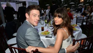 Cory Monteith i Lea Michele jeszcze jako szczęśliwa para fot. Michael Buckner