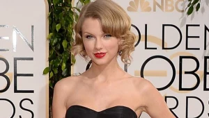 Taylor Swift podczas gali rozdania Złotych Globów (fot. Jason Merritt)