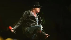 Według Axla Rose'a mieliśmy do czynienia z premierą Google Ass fot. Mark Metcalfe