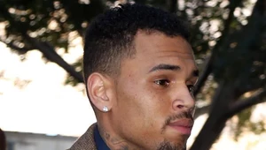 Chris Brown oddał swoją czapkę - fot. Frederick M. Brown