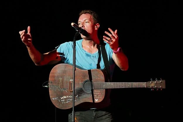 Chris Martin, frontman Coldplay (fot. Brendon Thorne) Chris Martin, frontman Coldplay (fot. Brendon Thorne)