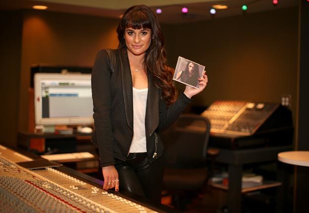 Lea Michele prezentuje okładkę solowego albumu fot. Christopher Polk