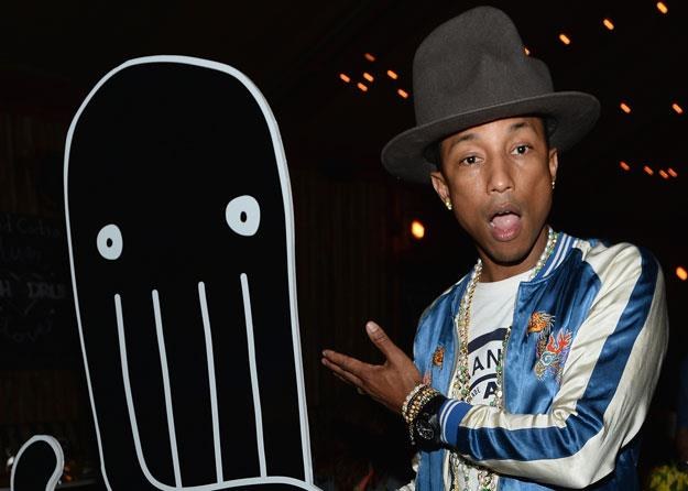 Pharrell Williams zaśpiewał przebojowe "Happy" fot. Dimitrios Kambouris