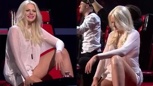 Maria Sadowska na fotelu jurora "The Voice Of Poland"