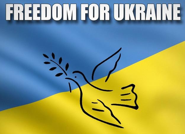 Okładka singla "Polska dla Ukrainy - Freedom For Ukraine"