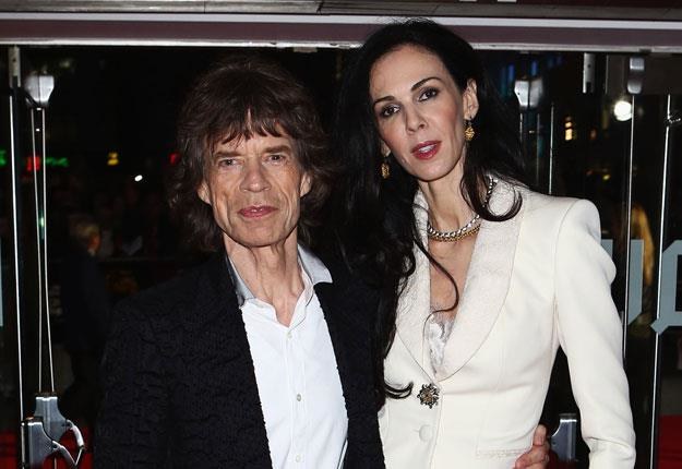 Mick Jagger i L'Wren Scott byli parą od 13 lat fot. Tim Whitby