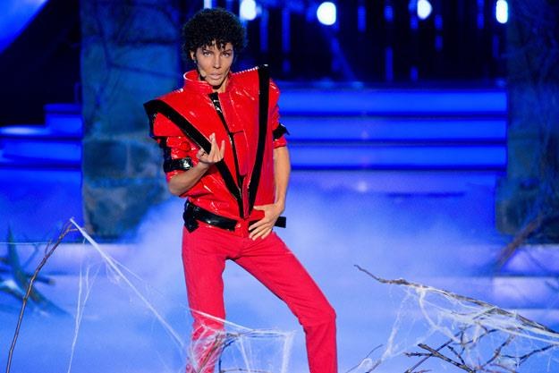 Agnieszka Włodarczyk jako Michael Jackson w finale "Twoja twarz brzmi znajomo"