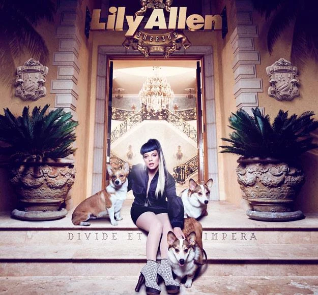 Lily Allen na okładce albumu "Sheezus"