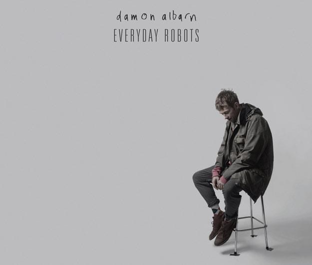 Damon Albarn na okładce albumu "Everyday Robots"