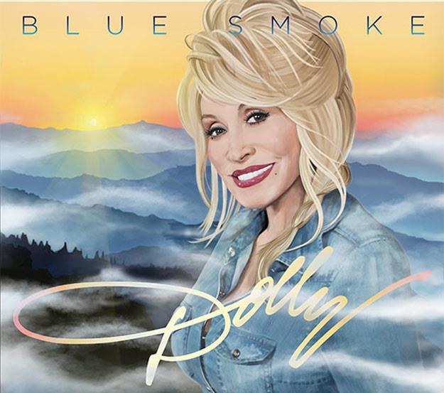 Okładka albumu "Blue Smoke" Dolly Parton