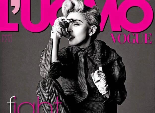 Madonna na okładce "L'Uomo Vogue"