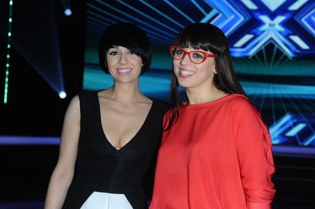 Tatiana Okupnik i Anna Tacikowska w "X Factor"