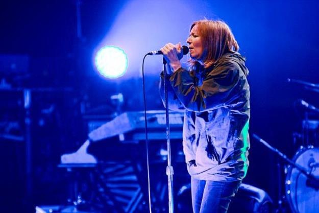 Beth Gibbons (Portishead) podczas koncertu w Krakowie w czerwcu 2013 r.